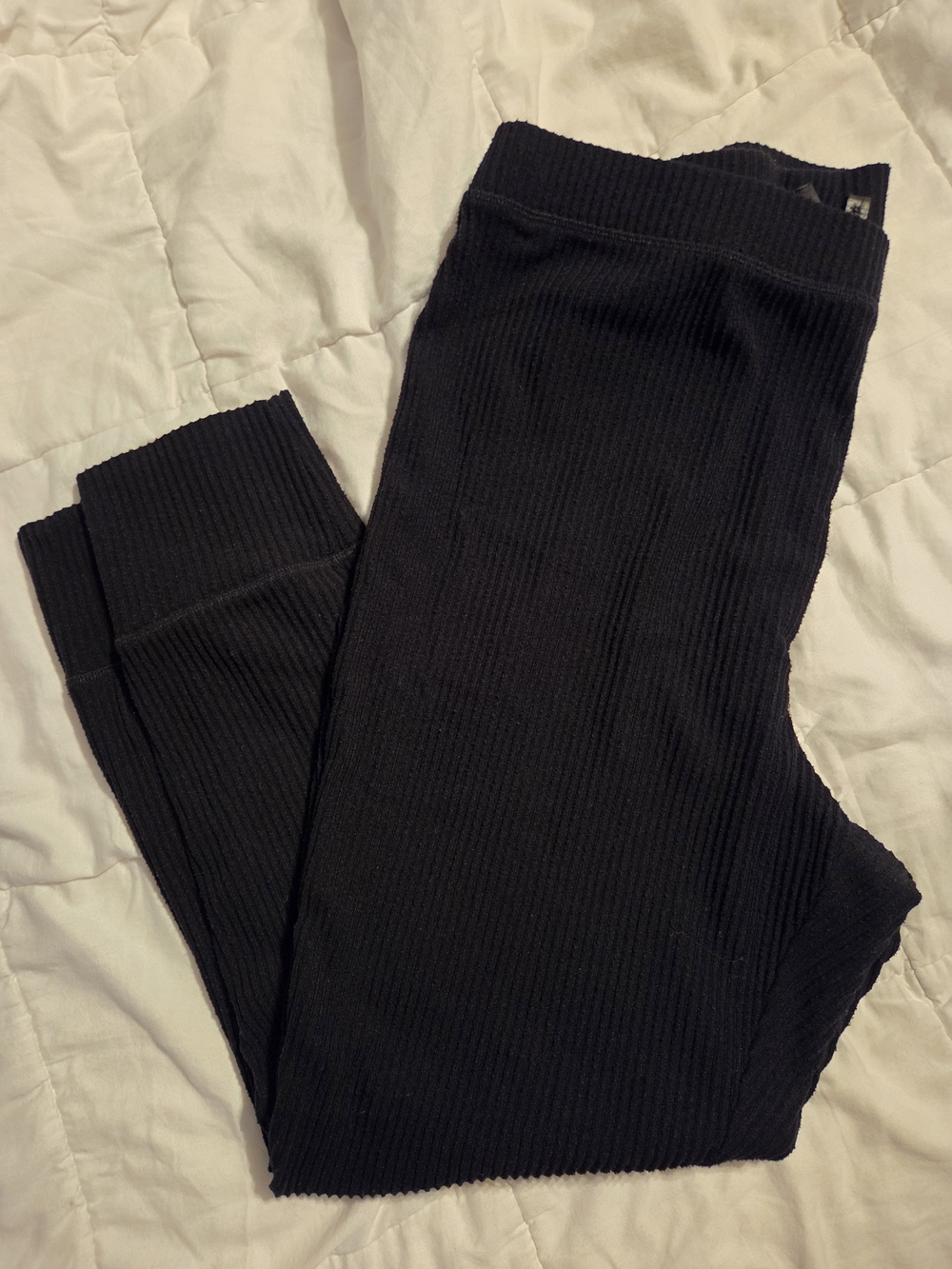 torrid Black Ribbed Lounge Leggings